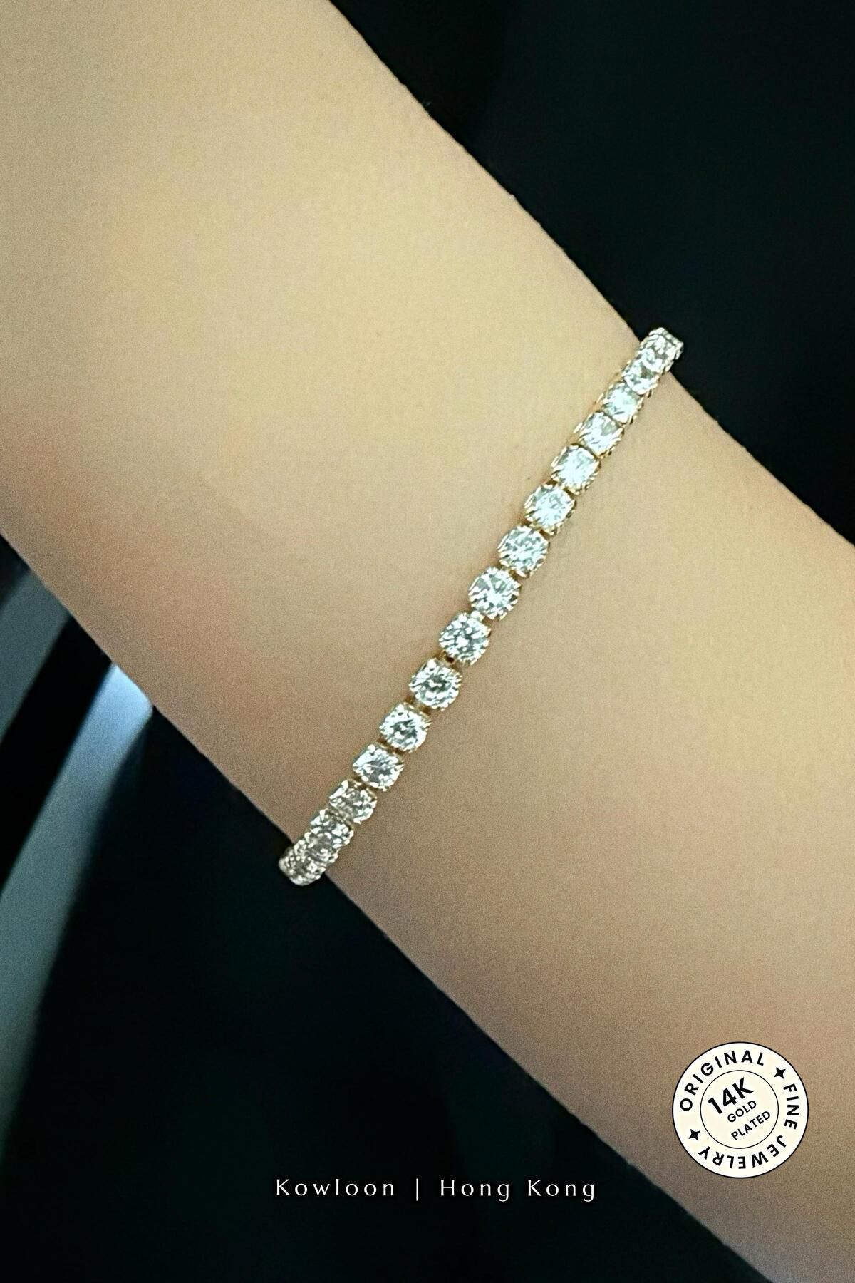 cacharel classic 14K Altın Kaplama Çelik Bileklik