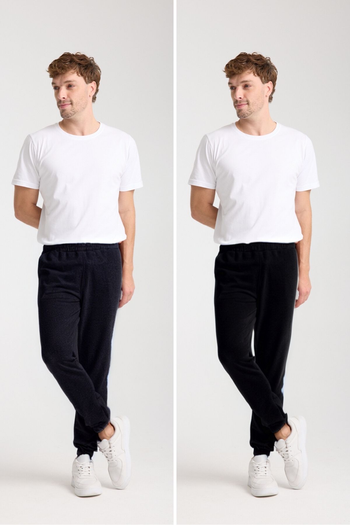 TUWAN sport Erkek jogger lastik paça 2 li avantaj paket eşofman altı