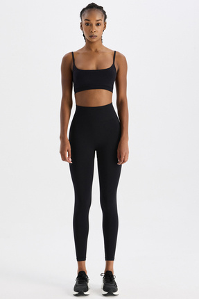 COMEUP Toparlayıcı Tayt Siyah