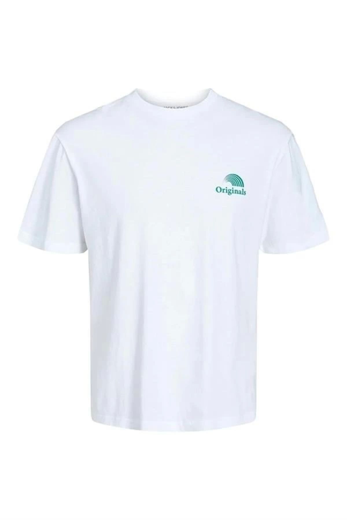 Lale Moda Sırt Baskılı Erkek T-Shirt