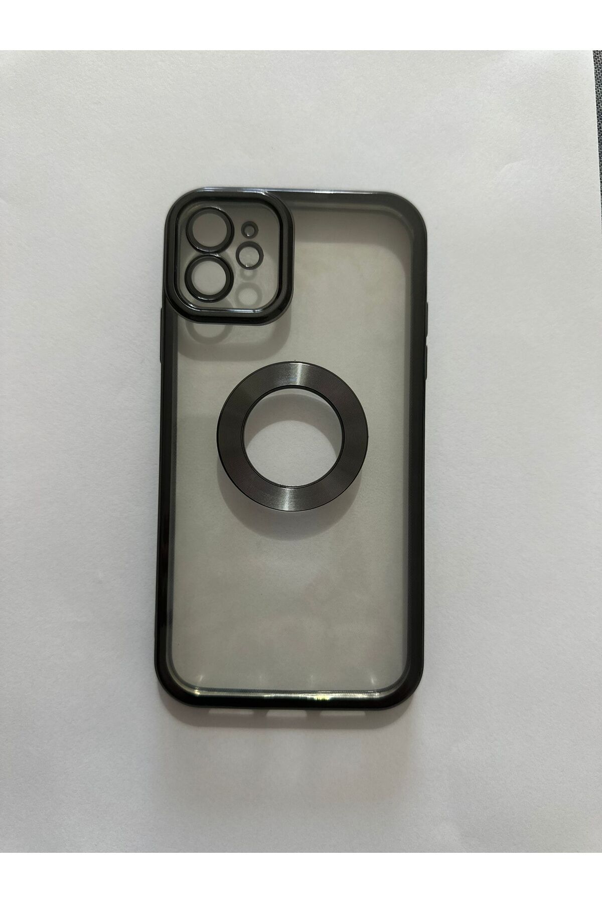 İZMİR ÖZER TEKNOLOJİ IPHONE 11 ŞEFFAF KENARLARI SİYAH