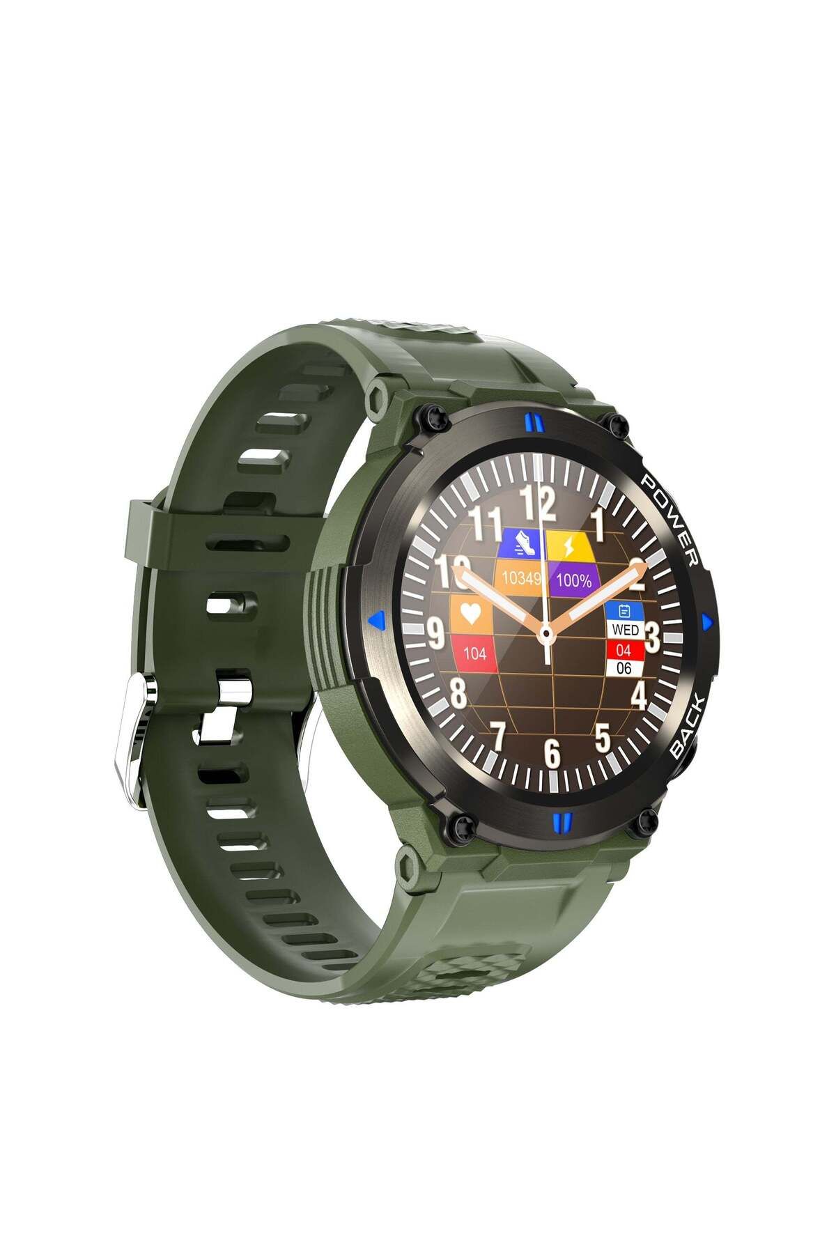 Techone-Ceas Inteligent Bărbătesc ® A80 Ghost, Verde 4