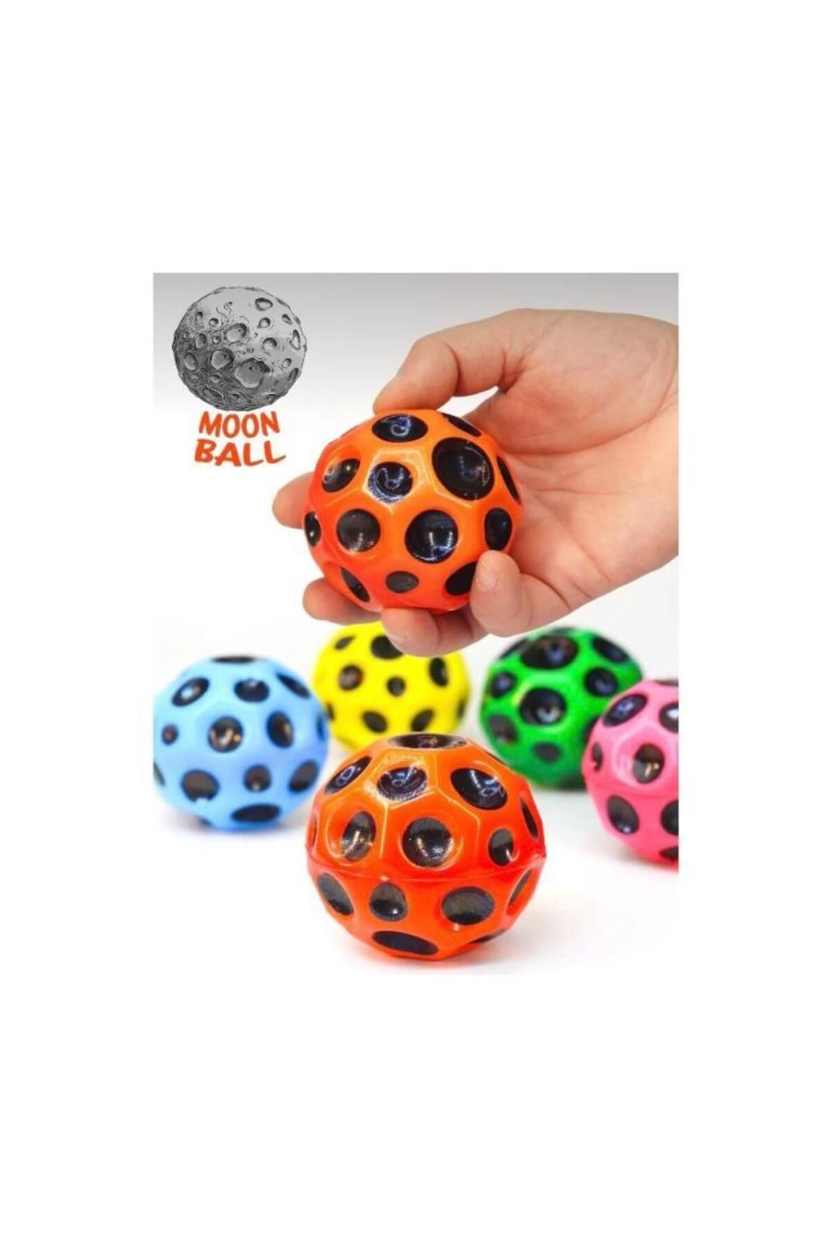 abnturk 1 Adet Yükseğe Zıplayan Top Moon Ball Galaksi Uzay Ay Topu