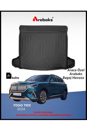 Arabaks TOGG T10X 2024 Bagaj Havuzu (A+ Kalite)