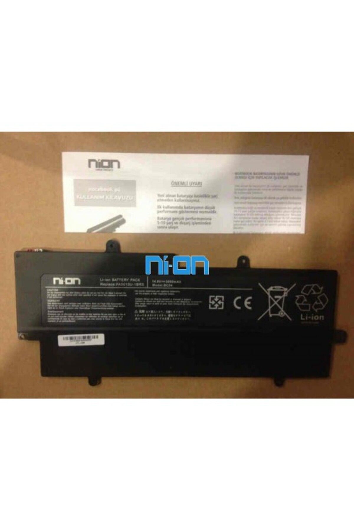 NION Toshiba Portege Z830-A2S PT131E-00W00TS4 uyumlu Notebook Batarya - Pil