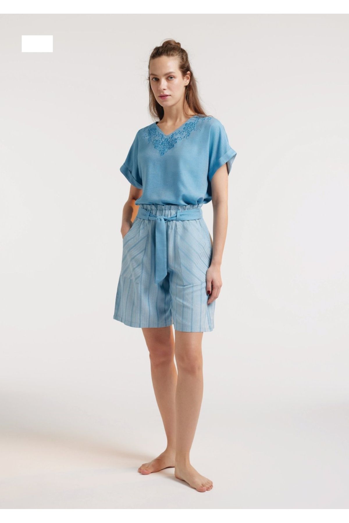 COŞKU Şortlu Pijama Takımı 25135