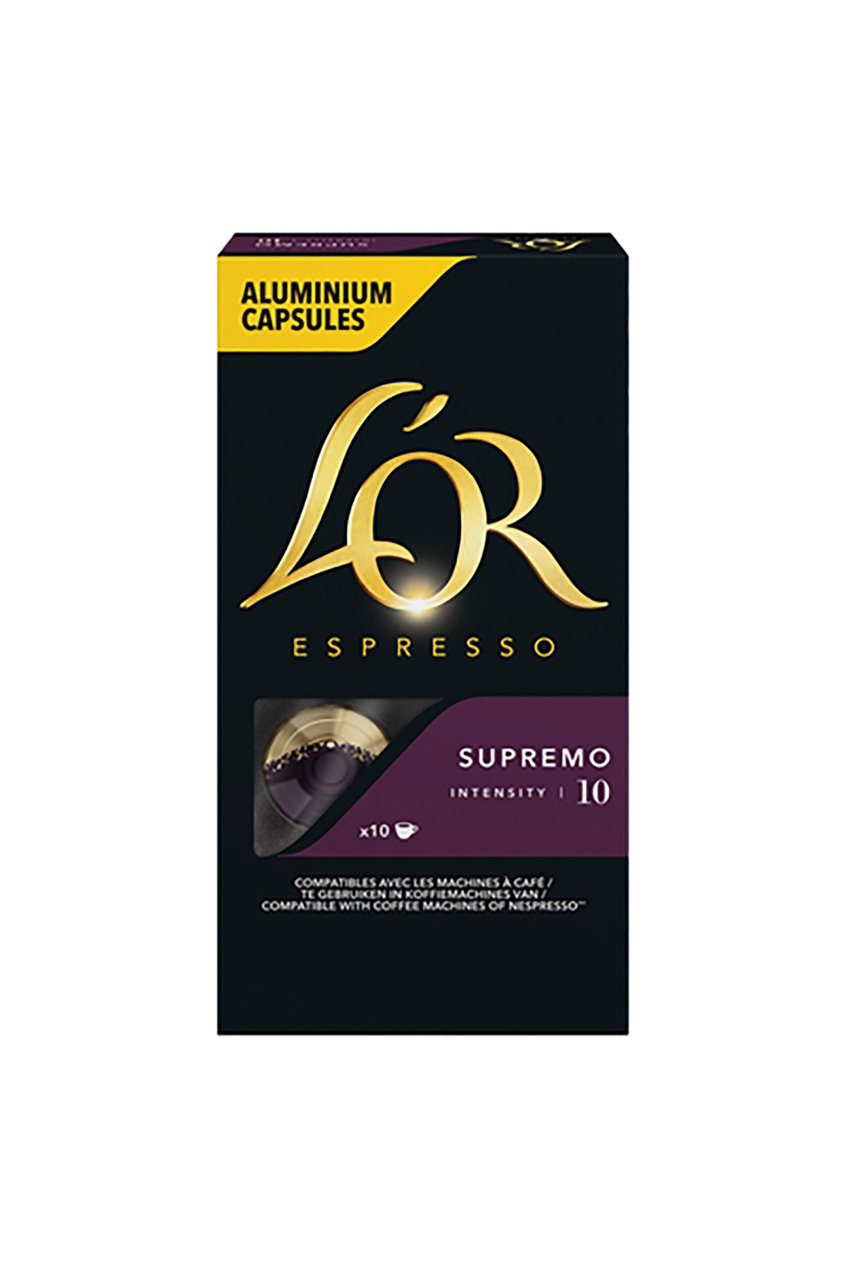 L'OR Capsule De Cafea Compatibile Nespresso, L'or Supremo, 10 Capsule - One Size
