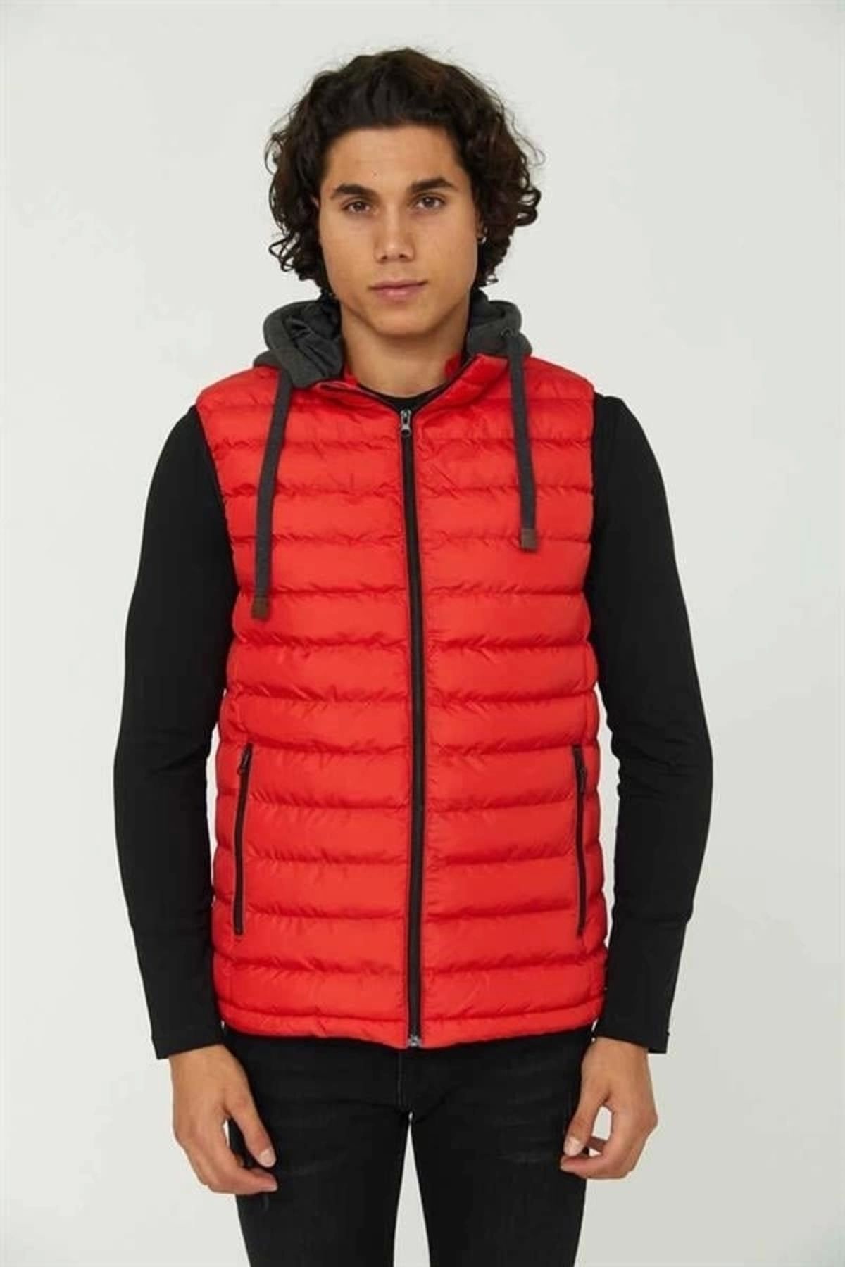 Lale Moda Erkek Şişme Puffer Yelek