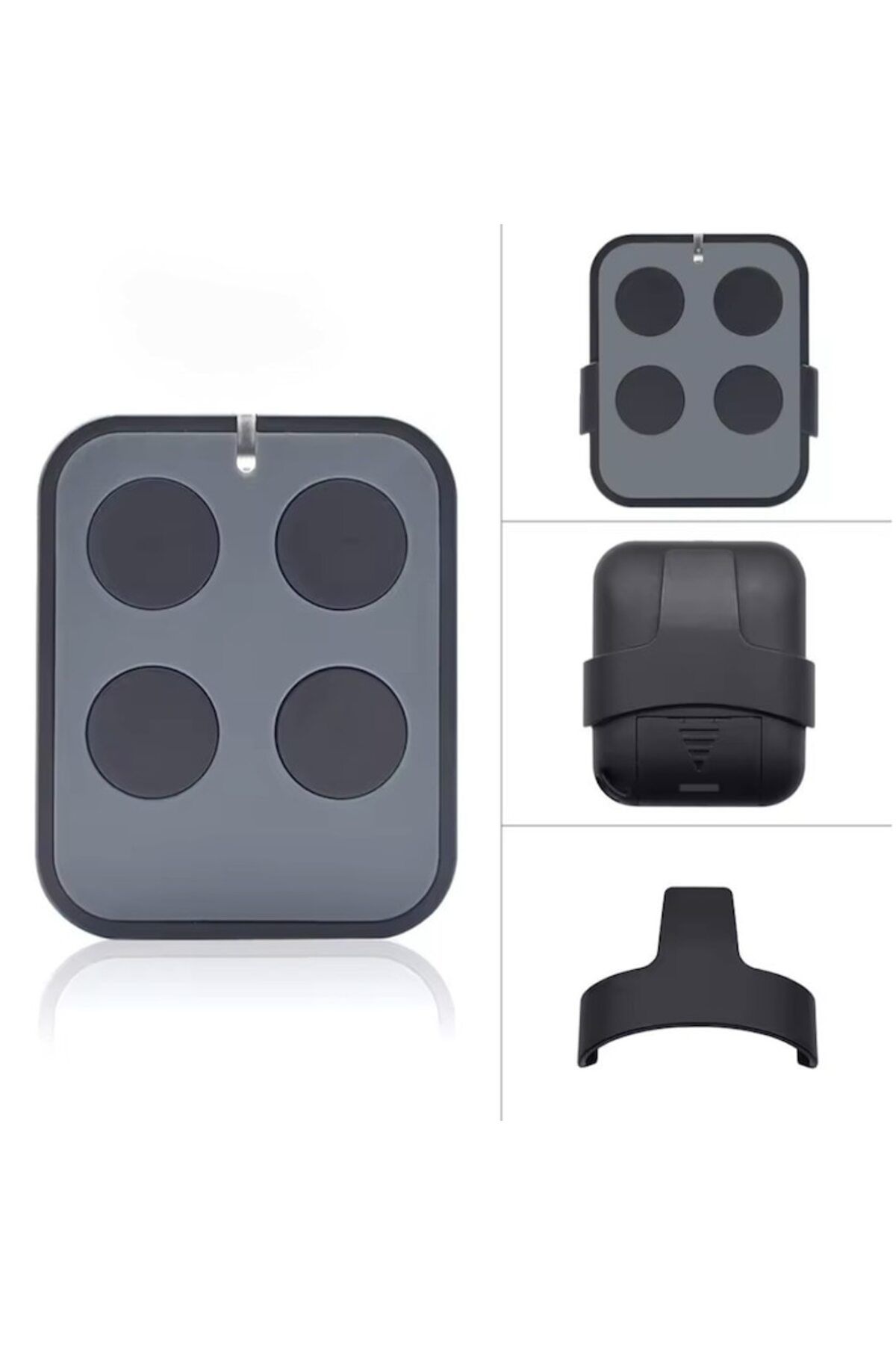 OEM-Universal Remote Control for Gates and Barriers With 4 Buttons, Mbong®, 433-868Mhz, Rolling Code, Gray 2