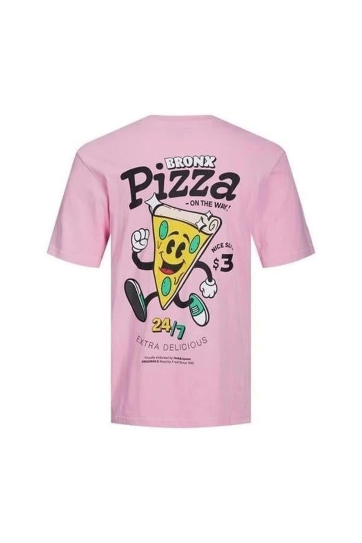 Lale Moda Sırt Baskılı T-Shirt