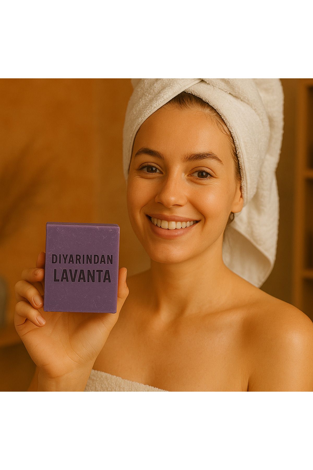 Diyarından Hatay Doğal Lavanta Sabunu 3 Adet (375 Gr)
