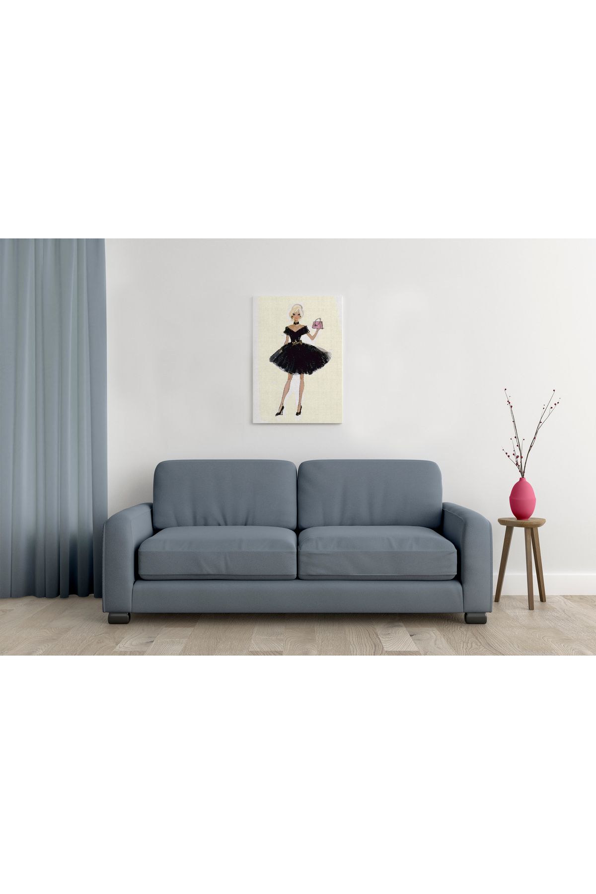 waspandhornet Moda Temalı Şık MDF Tablo