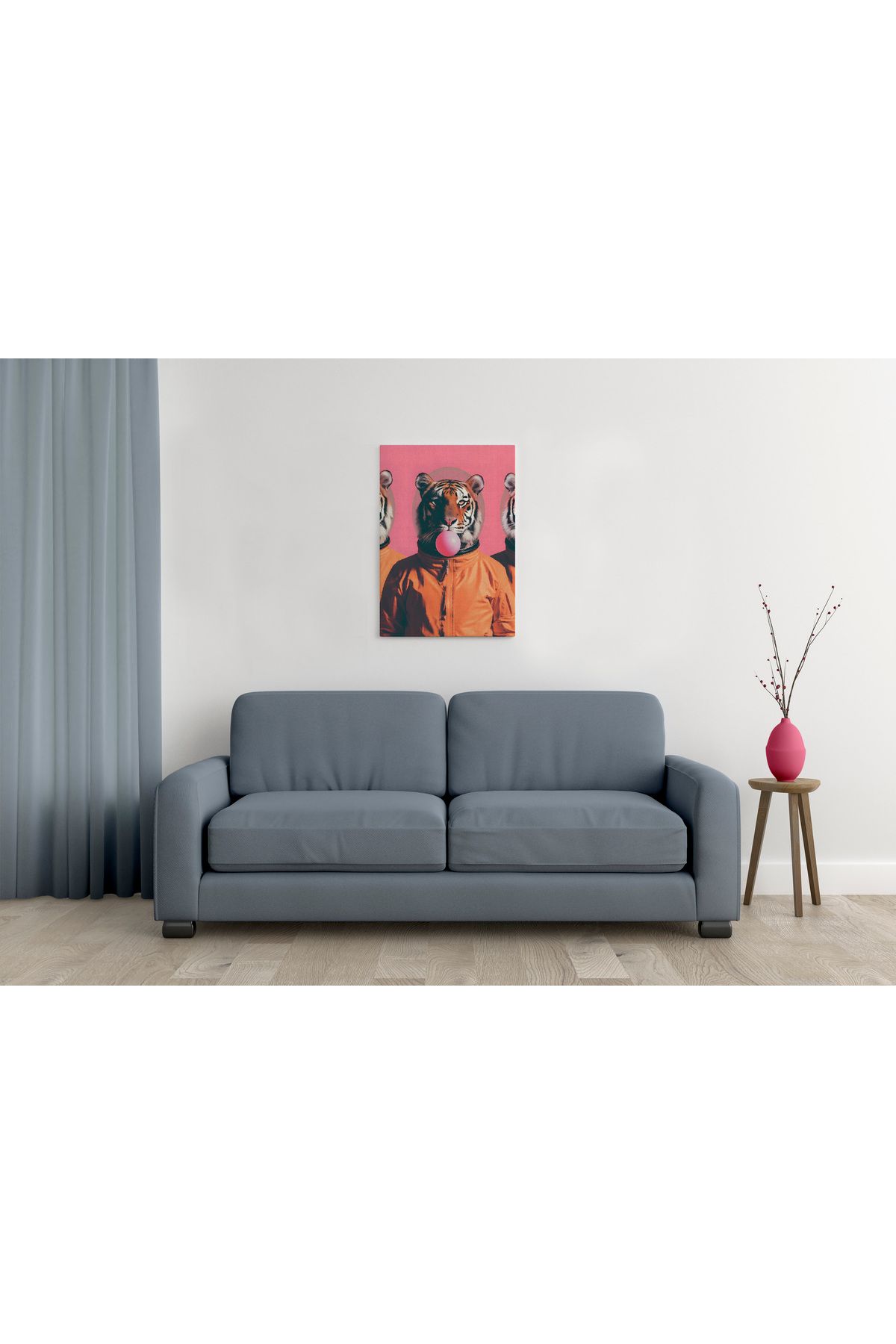 waspandhornet Kaplan Sanatı MDF Tablo