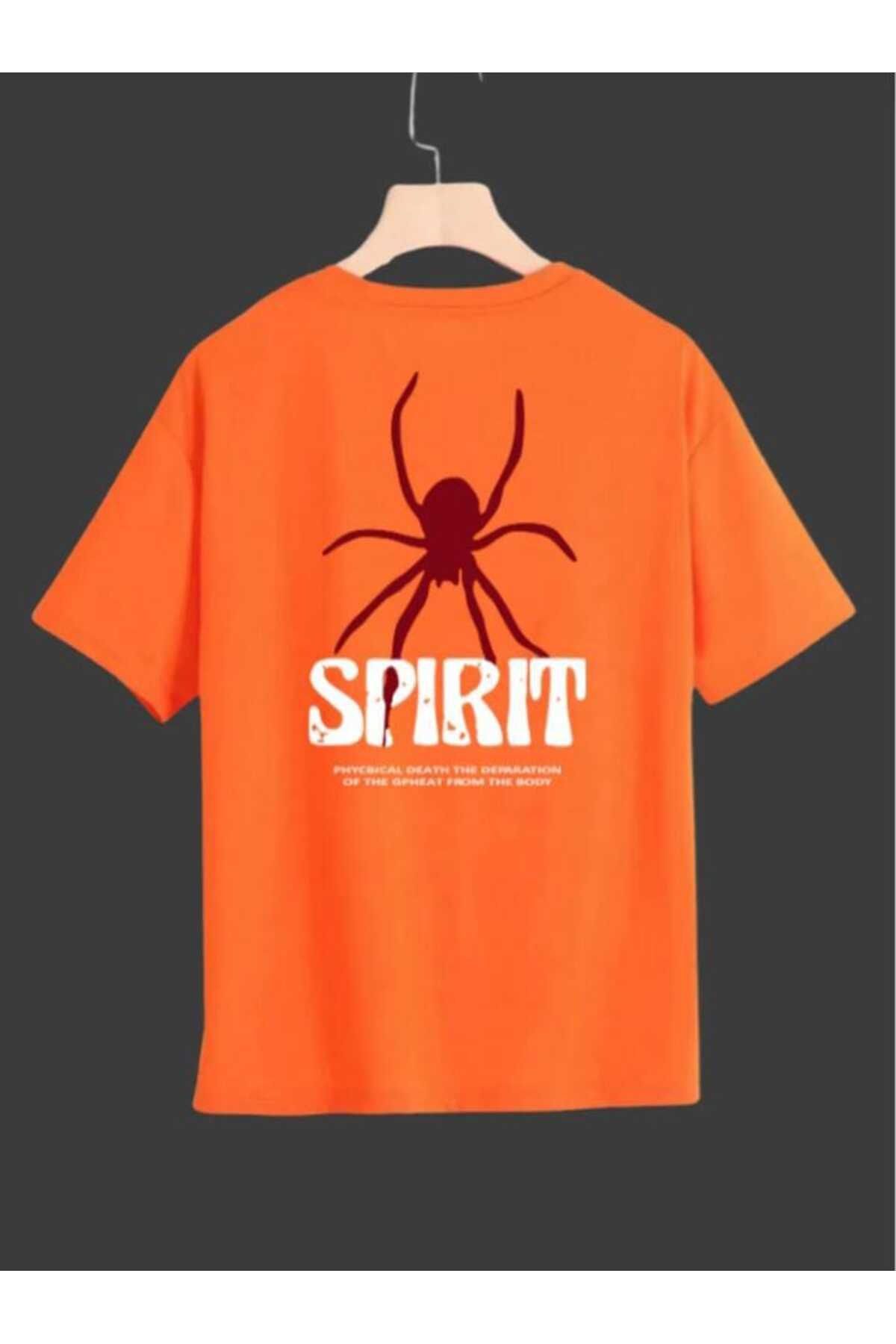 KOZİA OUTDOORS malkoçbey spırınt baskılı overisze unisex basic t-şhirt