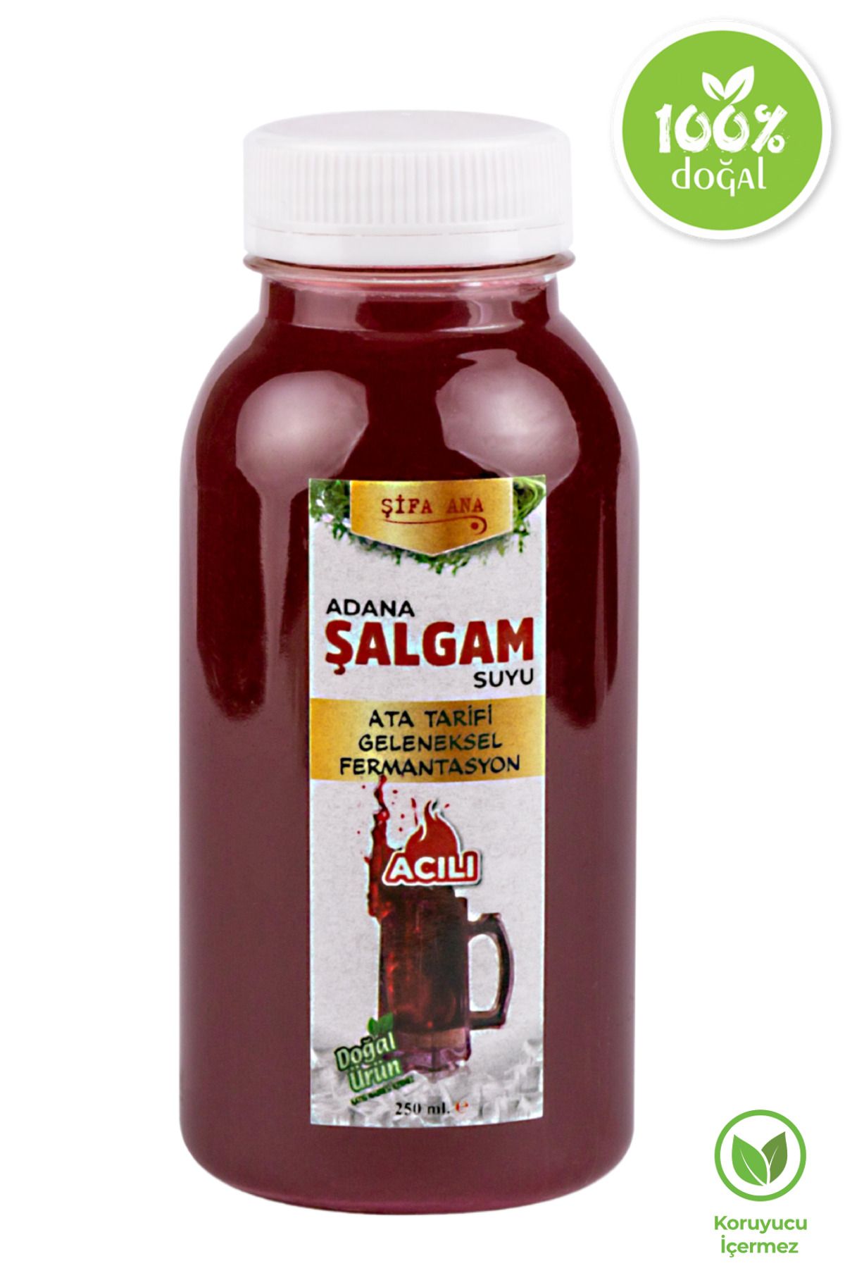 ŞİFA ANA Adana Şalgamı (acılı) 250 ML