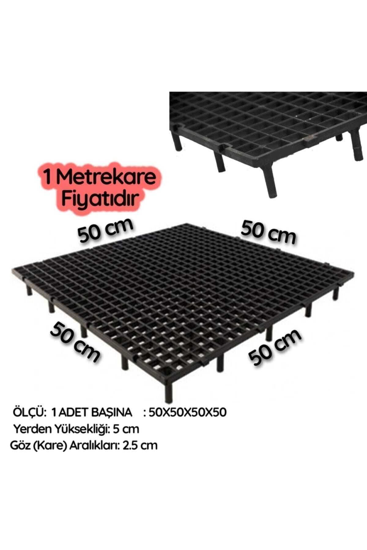 FAKİROĞLU PLASTİK Güvercin Kümes Taban Izgarası (1 M2 4 Adet Fiyatıdır) Tavuk Taban Izgara,yer Izgara 50x50