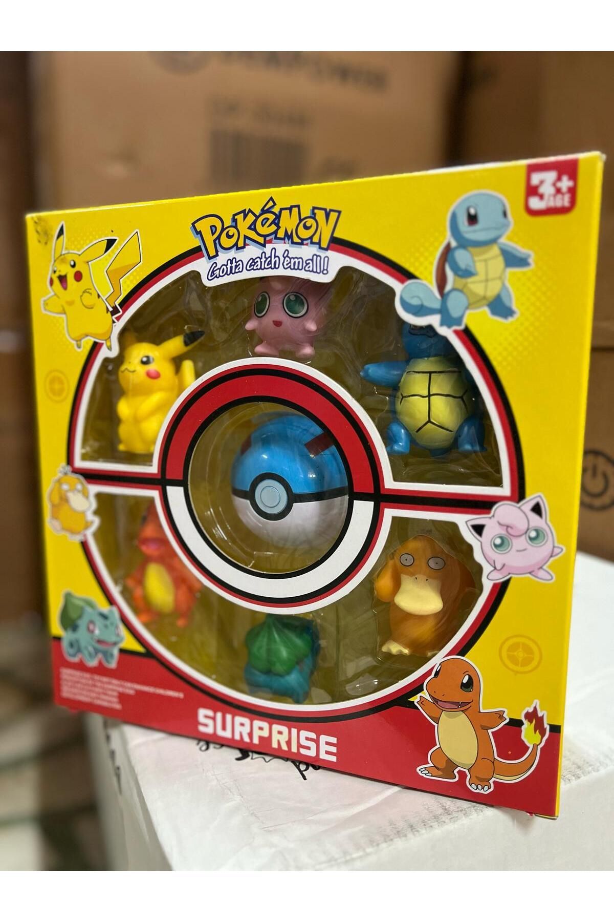 Retoys Pokemon 6 Adet Figür Ve Pokemon Topu Set Oyuncak