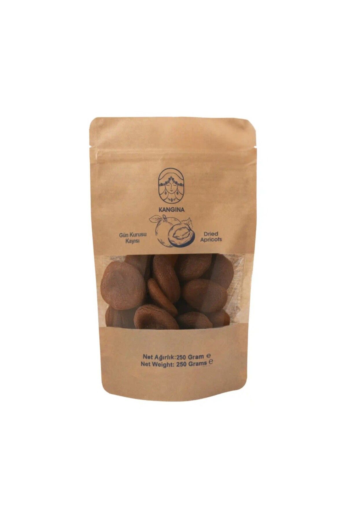 Kangina Gün Kurusu Kayısı 250 GR