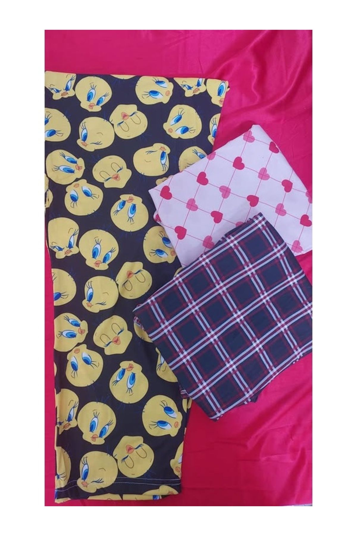 PEMBİŞ HOMEWEAR 3 lü Pijama altı KOD UZN11
