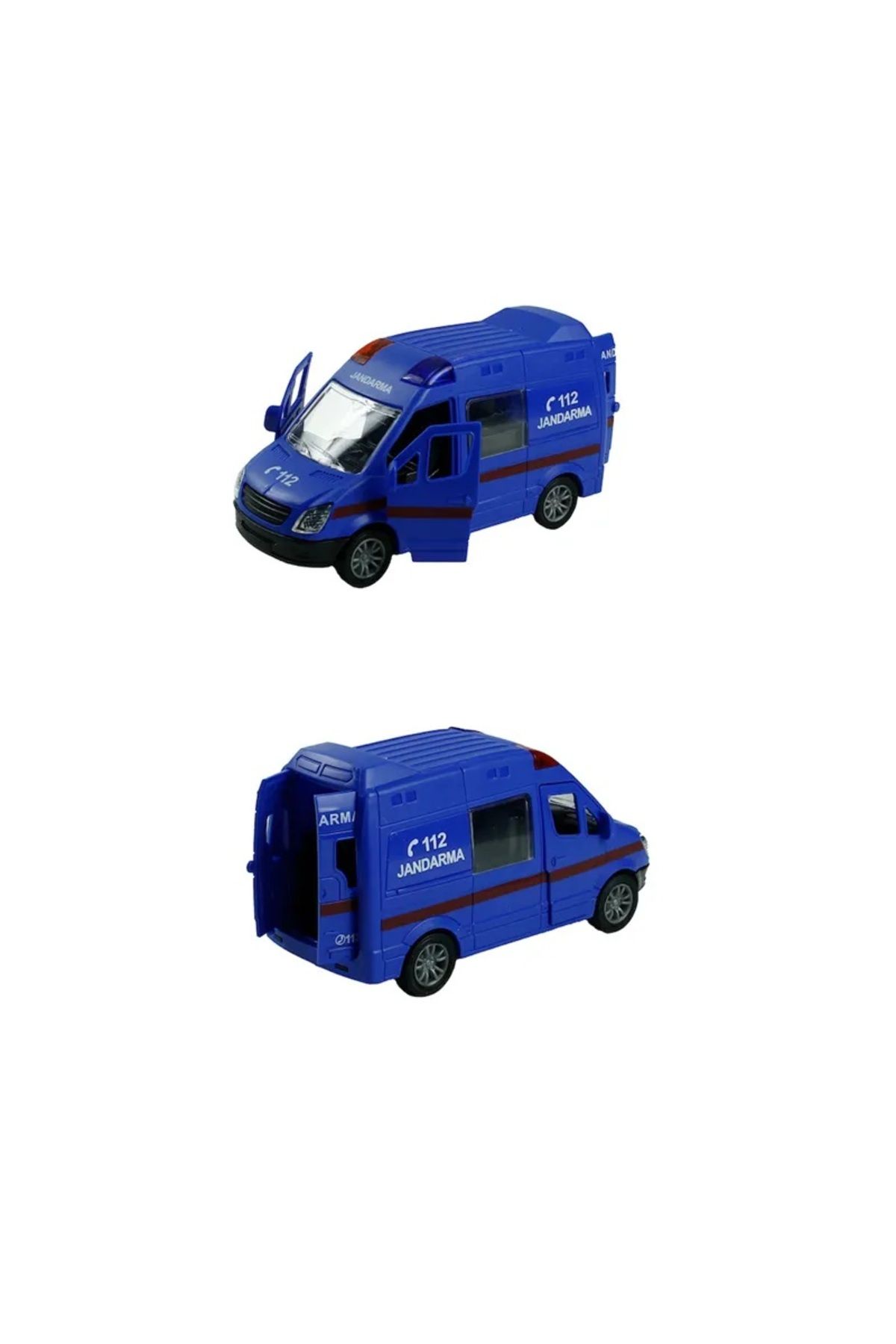 Vardem Sürtmeli Mavi Jandarma Aracı