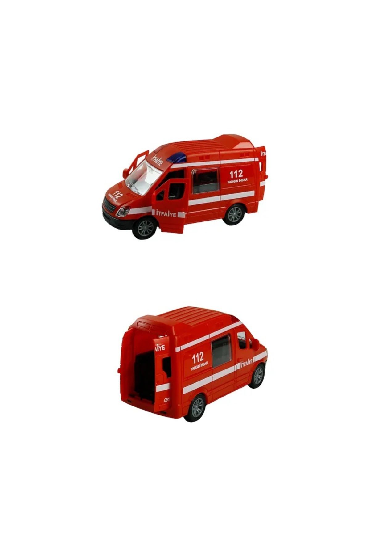 Vardem Sürtmeli Kırmızı İtfaiye Aracı
