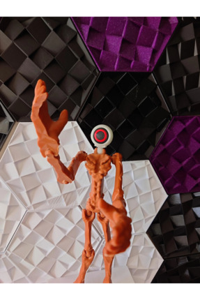 mimo Eye Head Roblox Karakteri 22 CM Figür Karanlıkta Göz Parlar