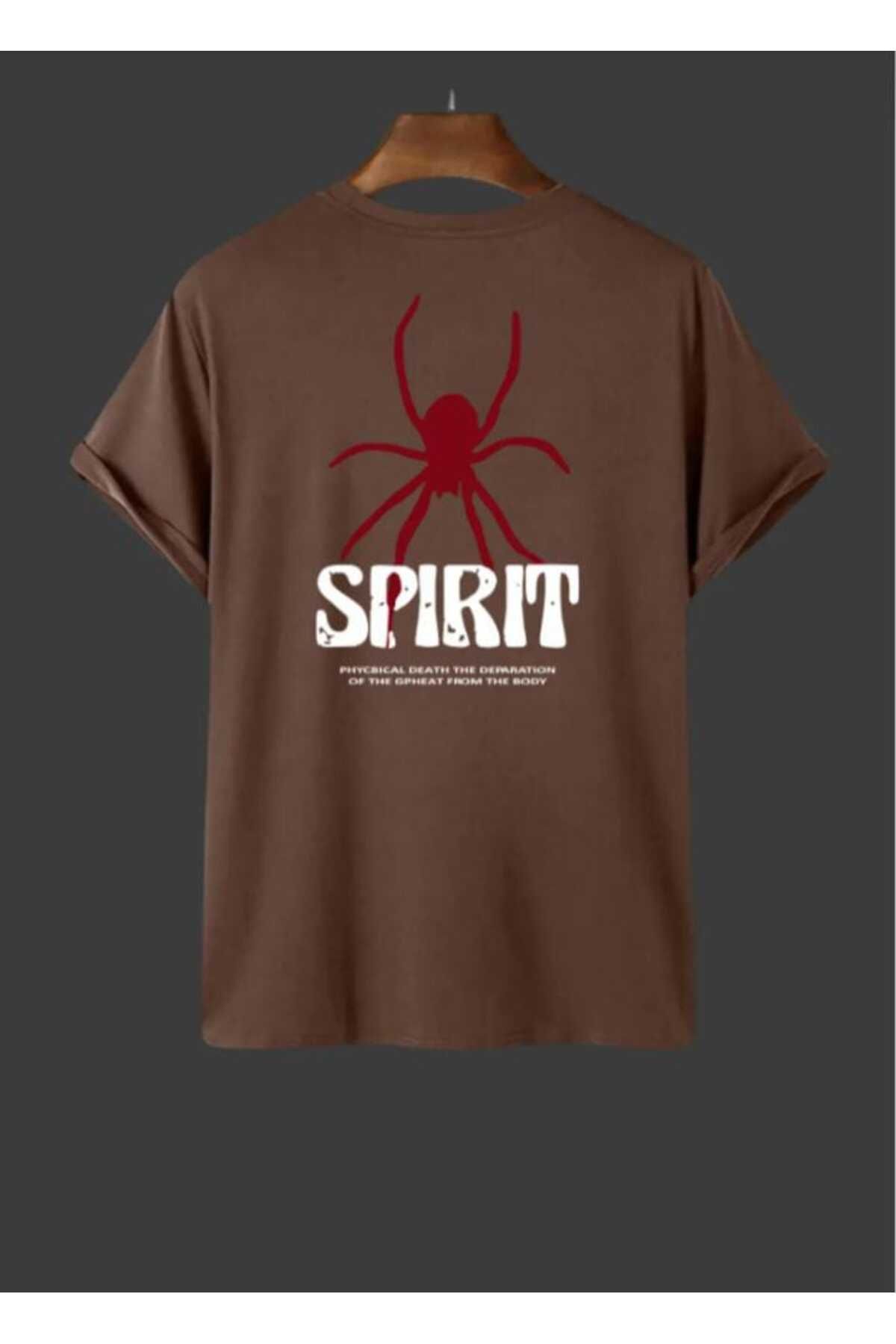 KOZİA OUTDOORS malkoçbey spırınt baskılı overisze unisex basic t-şhirt