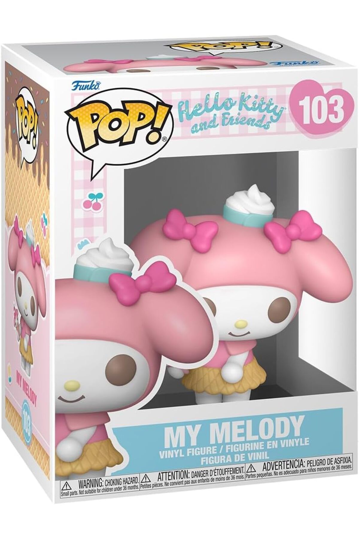 Funko POP! Sanrio Hello Kitty & My Melody Vinil Koleksiyon Figürü, Resmi Lisanslı Ürün