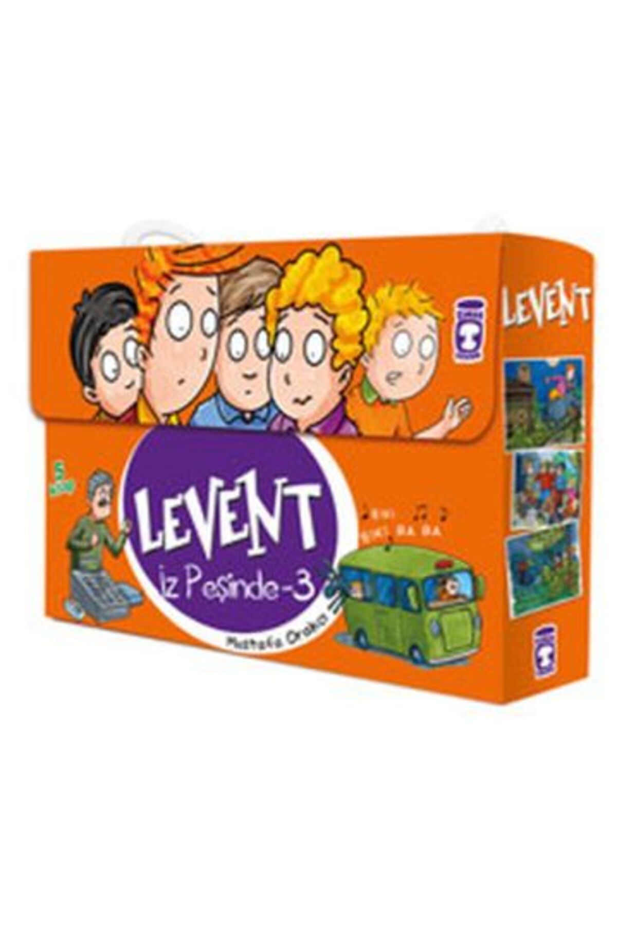Destek Yayınları Levent İz Peşinde 03 Set 5 Kitap Takım