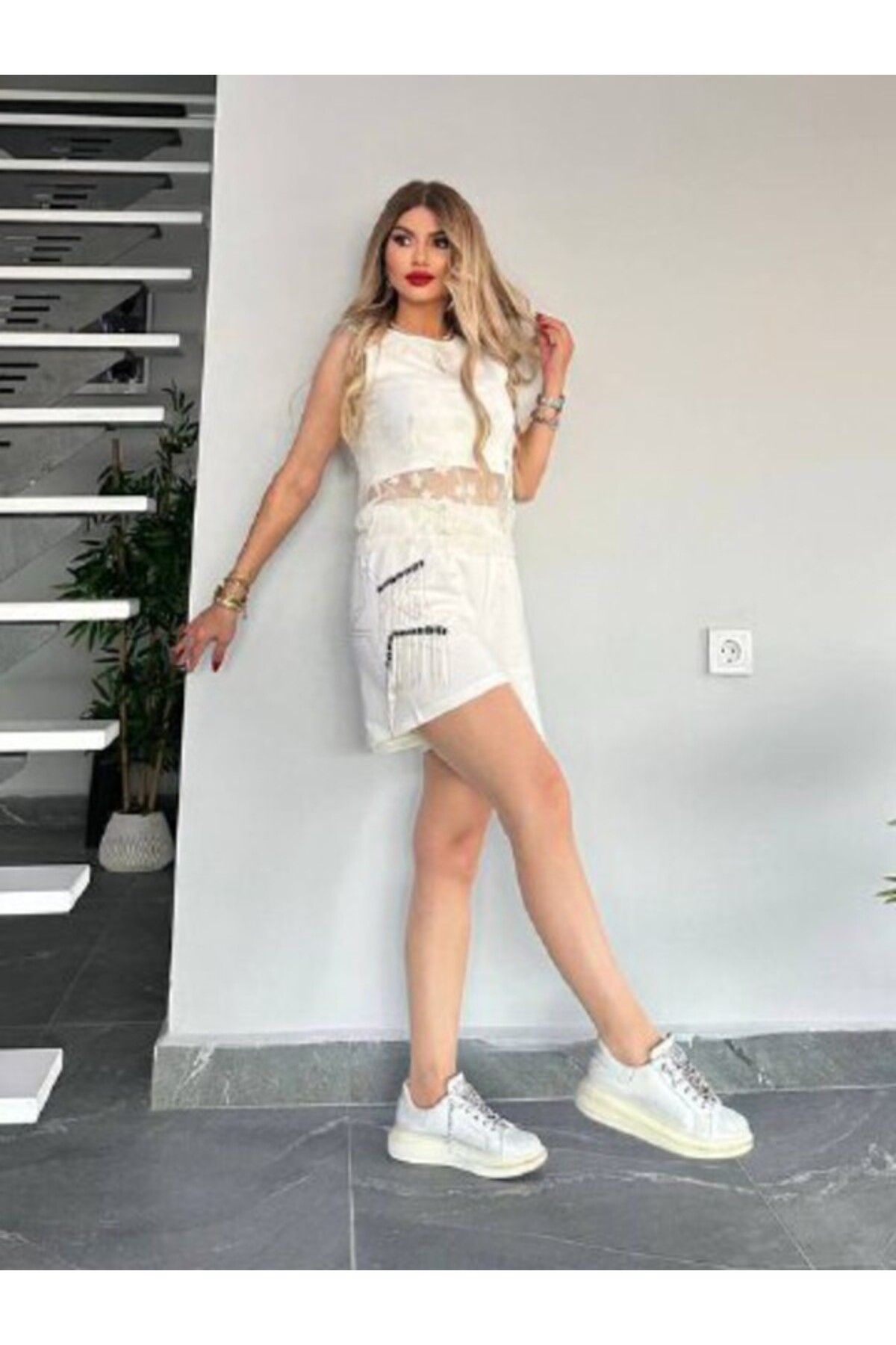 Bella Belluci Şortlu kadın takım