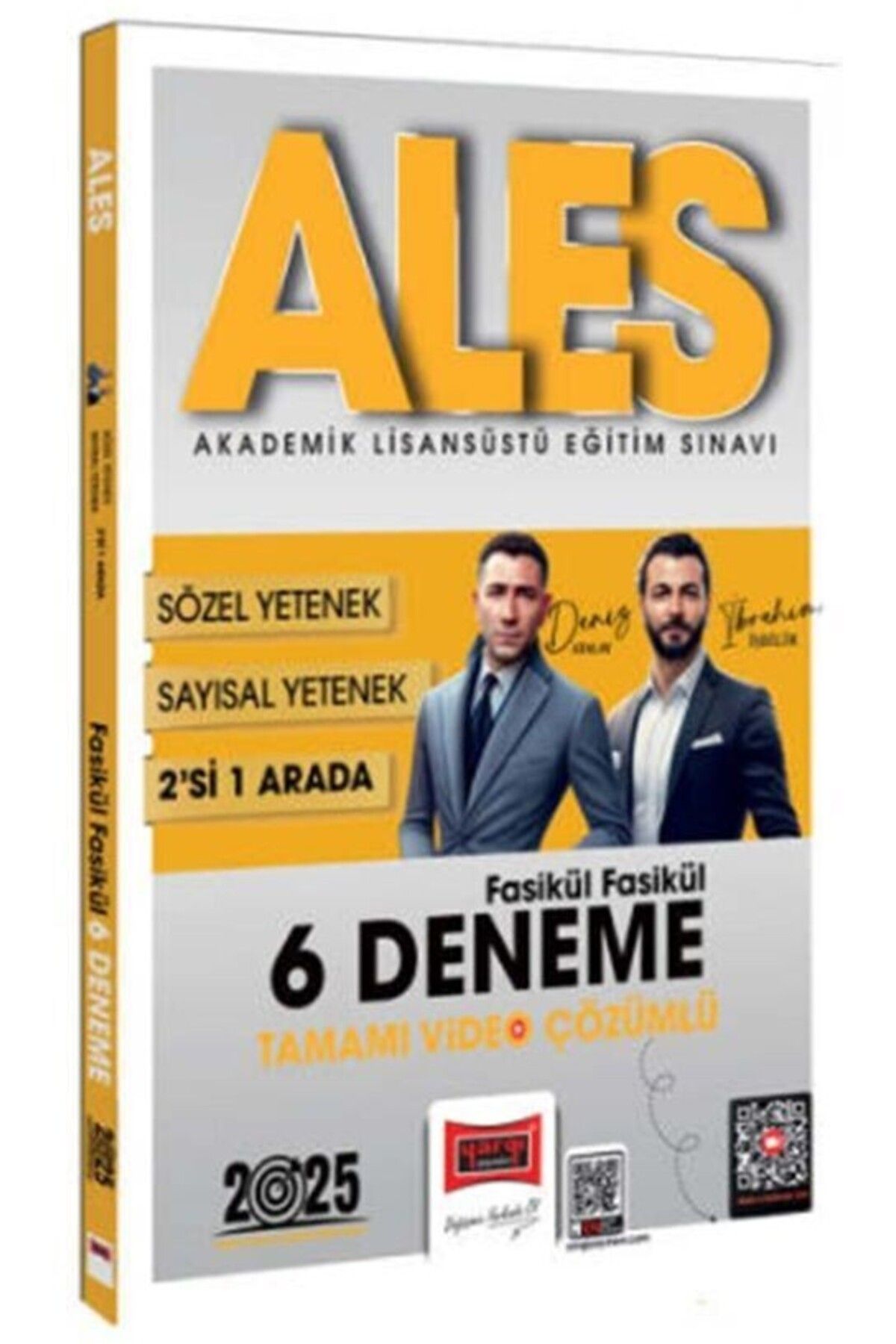 Ankara Kitap Merkezi 2025 ALES Sayısal Sözel 2 si Bir Arada Fasikül Fasikül 6 Deneme Yargı Yayınları