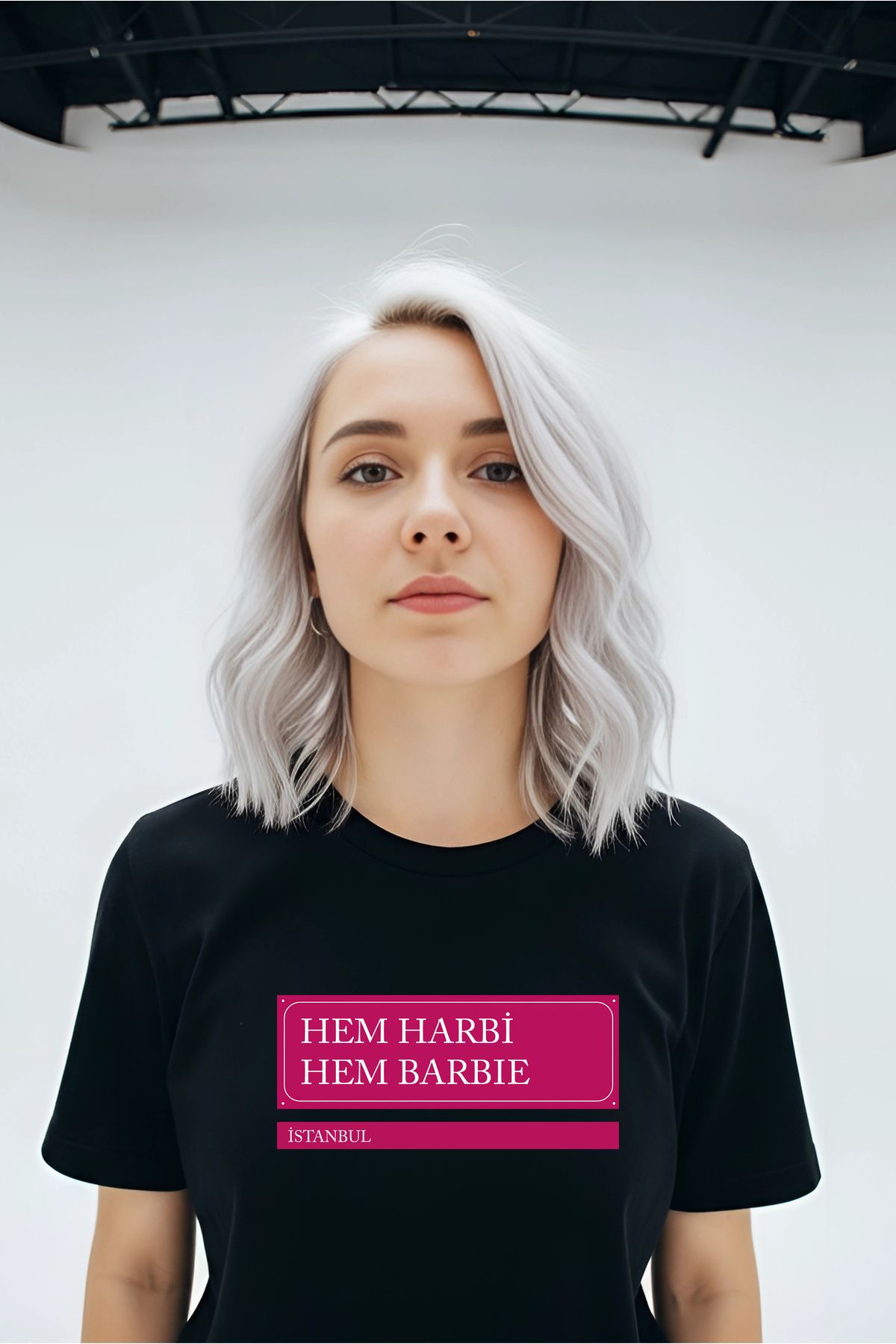 VİZYON İKRA "Hem Harbi Hem Barbe T-shirt/Tişört - TÜM YAŞ GRUPLARI