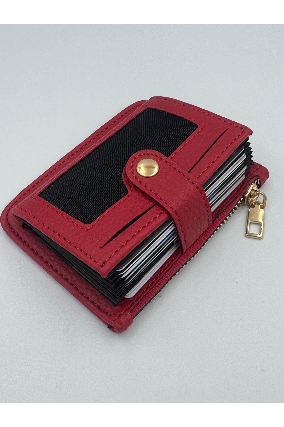 KIRASE-New Model Quality Leather Mini Size Card Holder and Wallet with Plenty of Card Holder Compartments 3