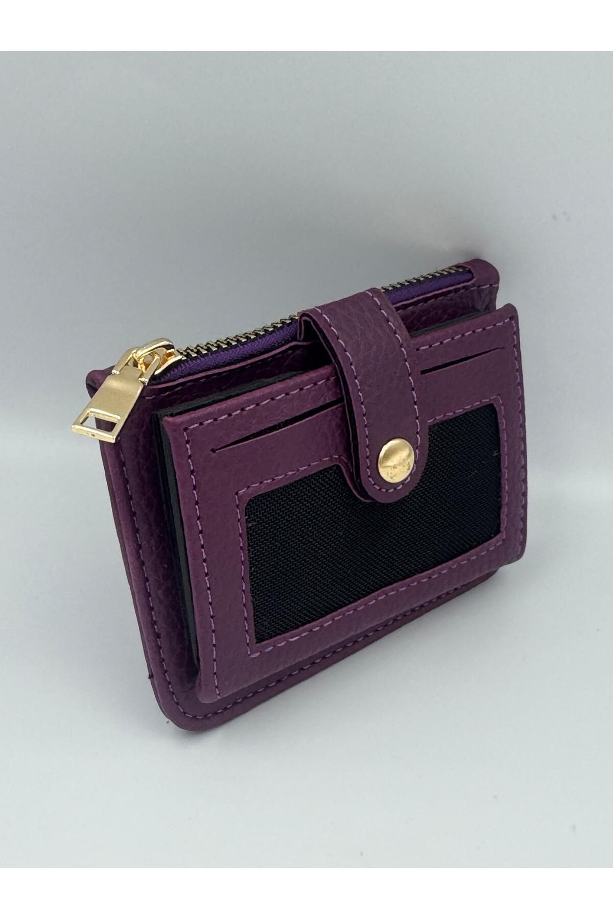 KIRASE-New Model Quality Leather Mini Size Card Holder and Wallet with Plenty of Card Holder Compartments 1