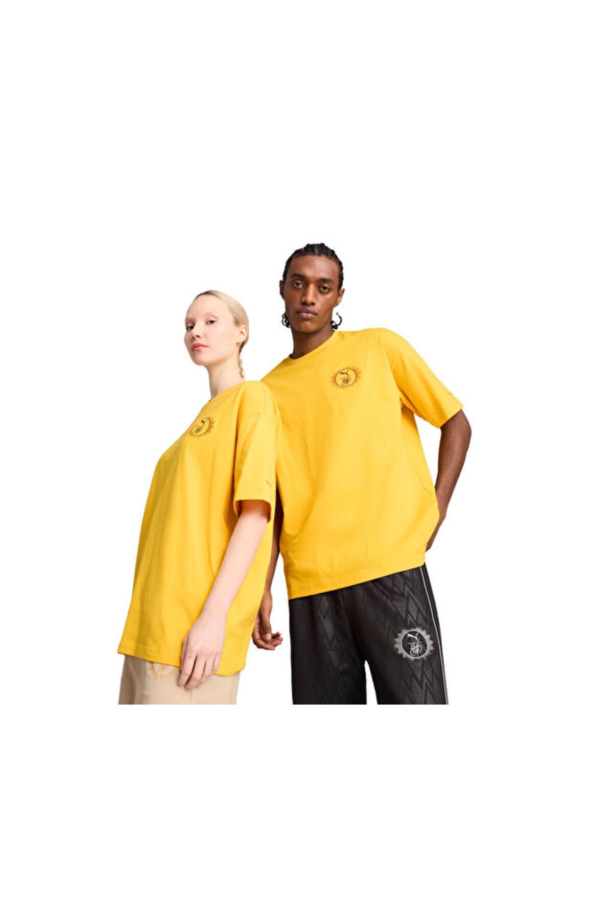 Puma Puma X Harry Potter Tee Unisex Günlük Tişört 63009234 Sarı
