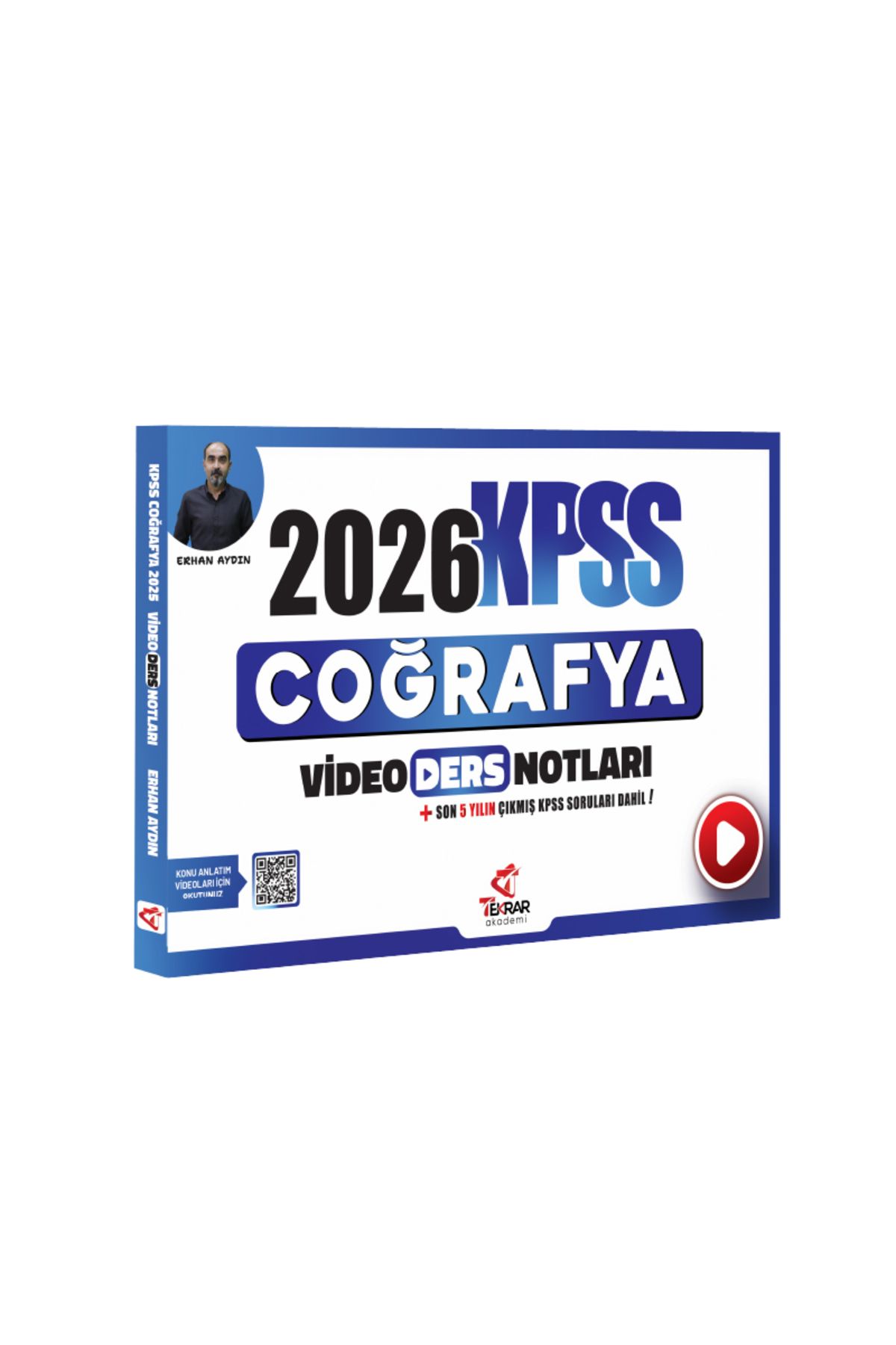 Tekrar Akademi Yayınları 2026 KPSS COĞRAFYA VİDEO DERS NOTU