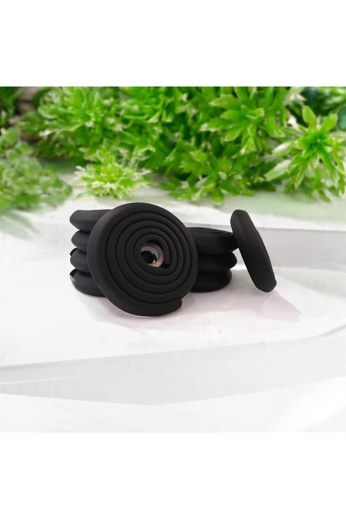 playsafe 10'lu Jumbo 2 Mt. Kenar Ve 4 Ad. Köşe Koruyucu Set Siyah fotoğrafı 2 (önizleme)