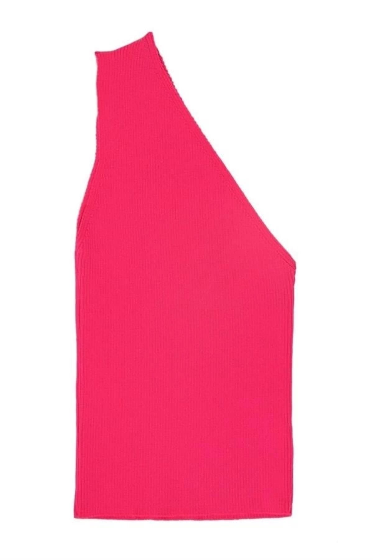 Lale Moda 23Y190043 Tek Omuz Fitilli Triko