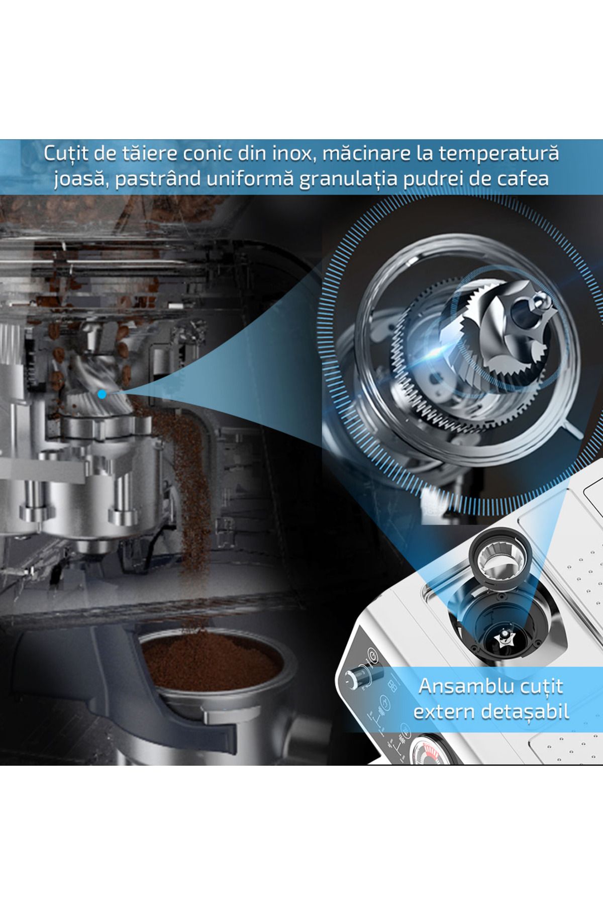 Zass-Semi-professional espresso coffee machine ZASS Pro Line ZEM 11, 2800W Touch LED display 20 bar 2.7 L 11