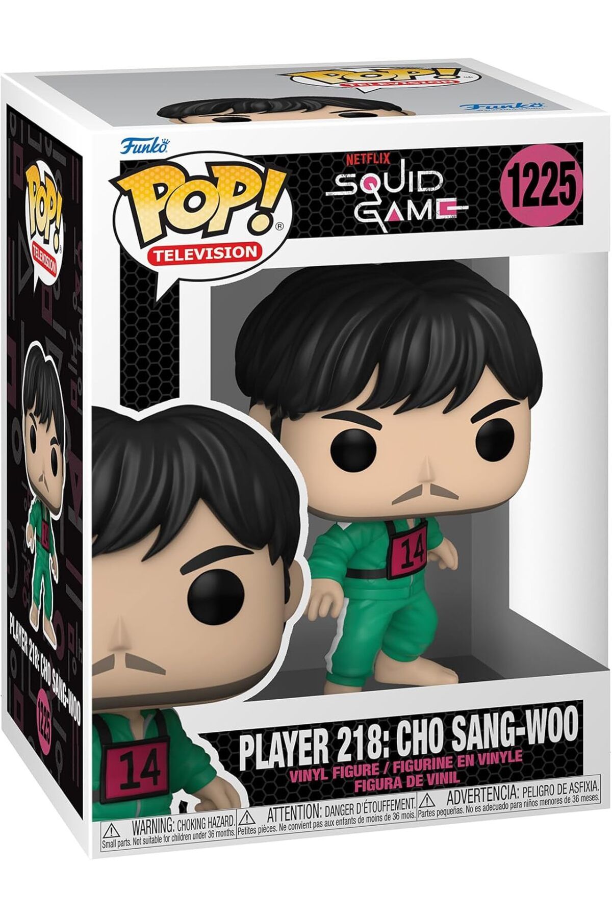 Funko Pop! TV Squid Game Sang-Woo 218 Vinil Koleksiyon Figürü 9,5 cm