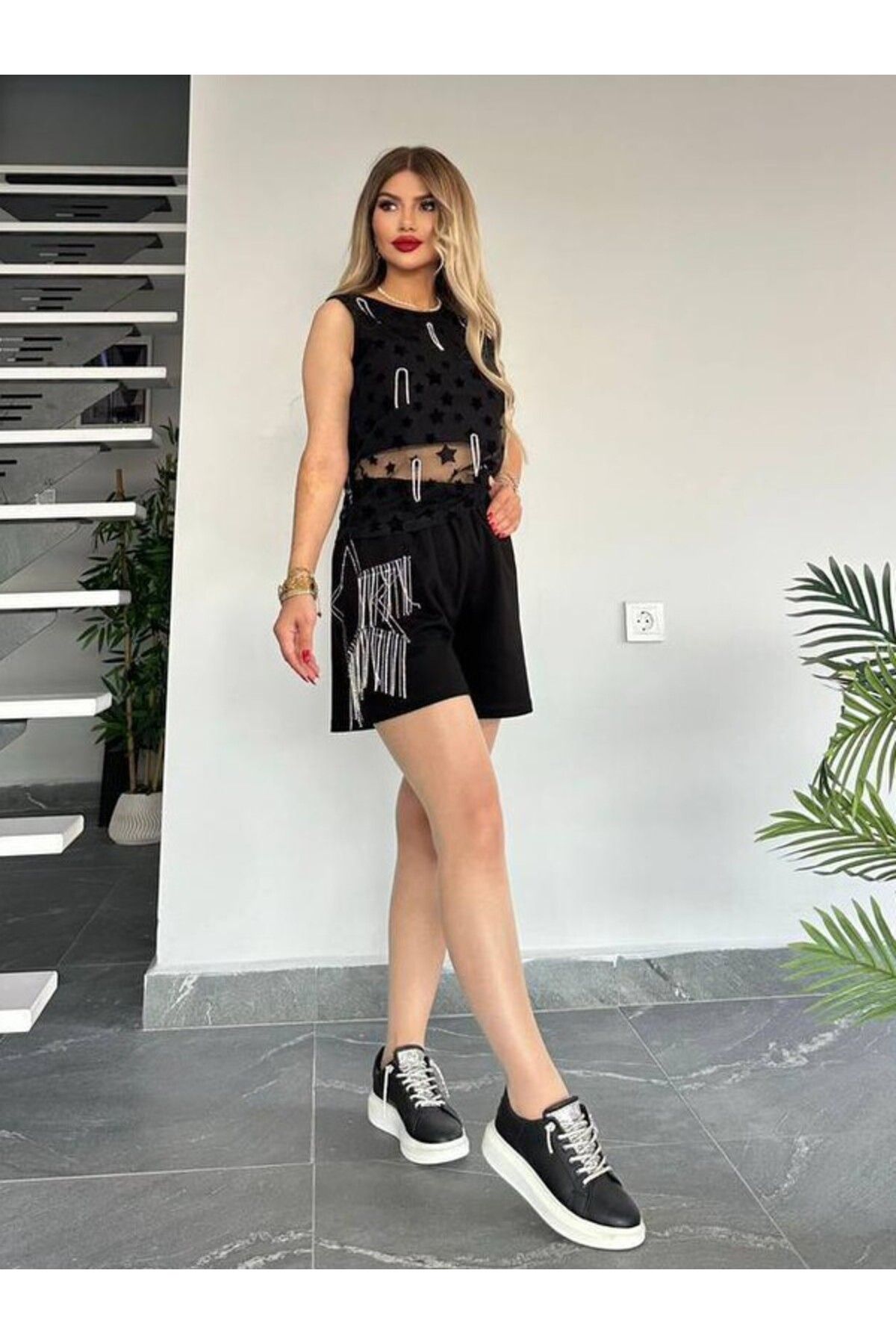Bella Belluci Şortlu kadın takım