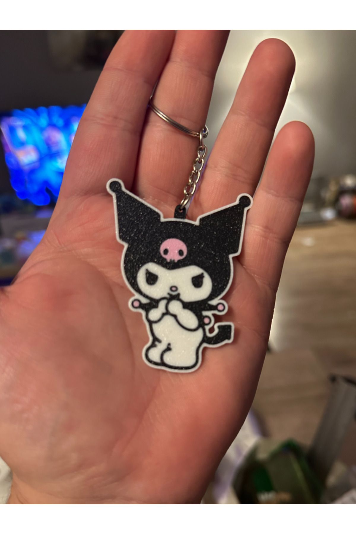Nur3D Kuromi Anahtarlık