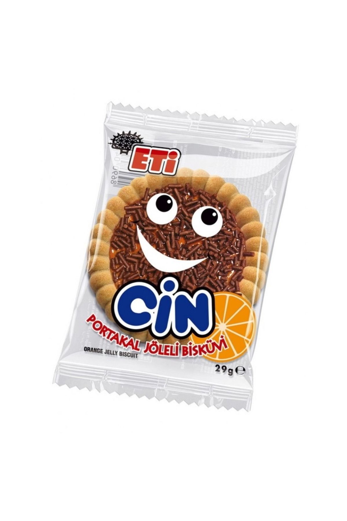 Eti TEKLİ PORTAKALLI ETİ CİN 25GR X36 ADET