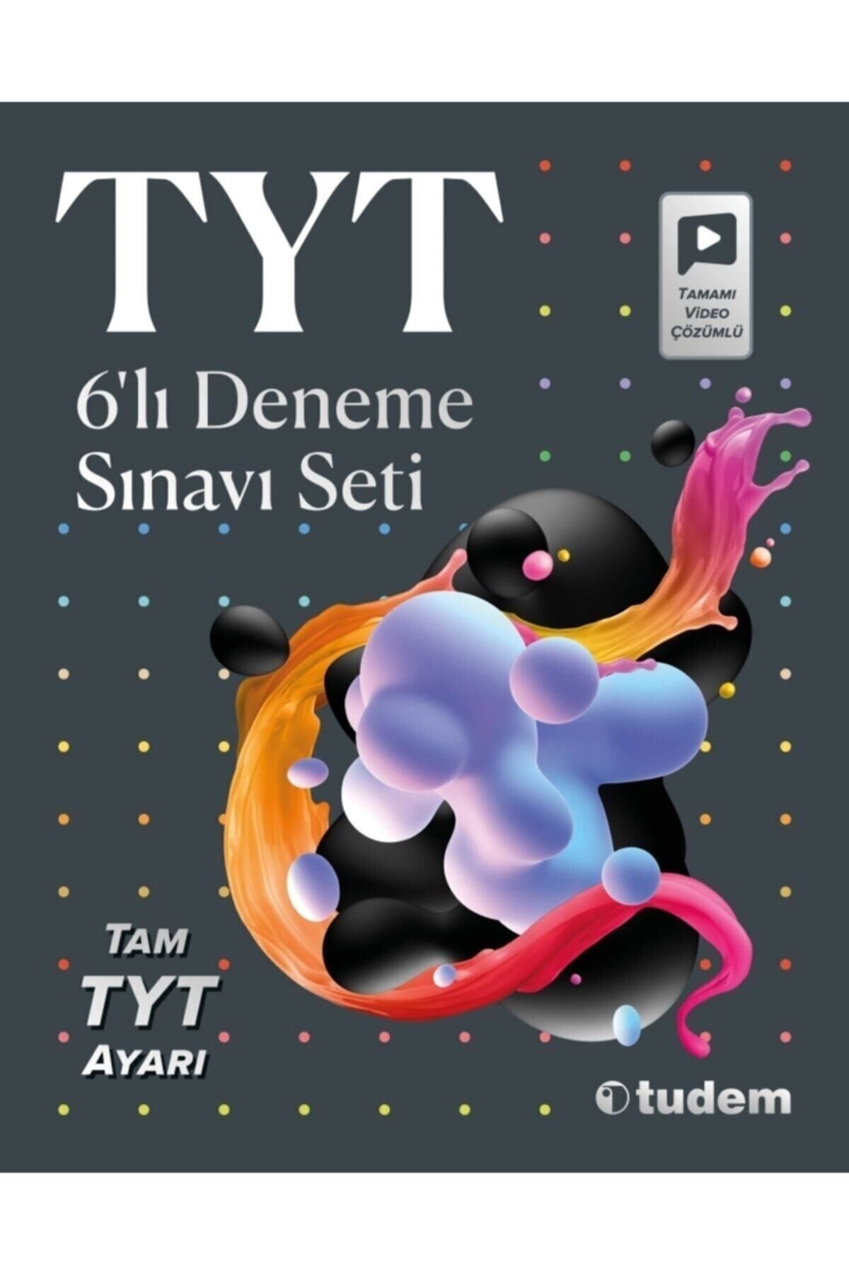 Tudem Yayınları Tyt 6’lı Deneme Sınavı Seti Tudem Yayınları