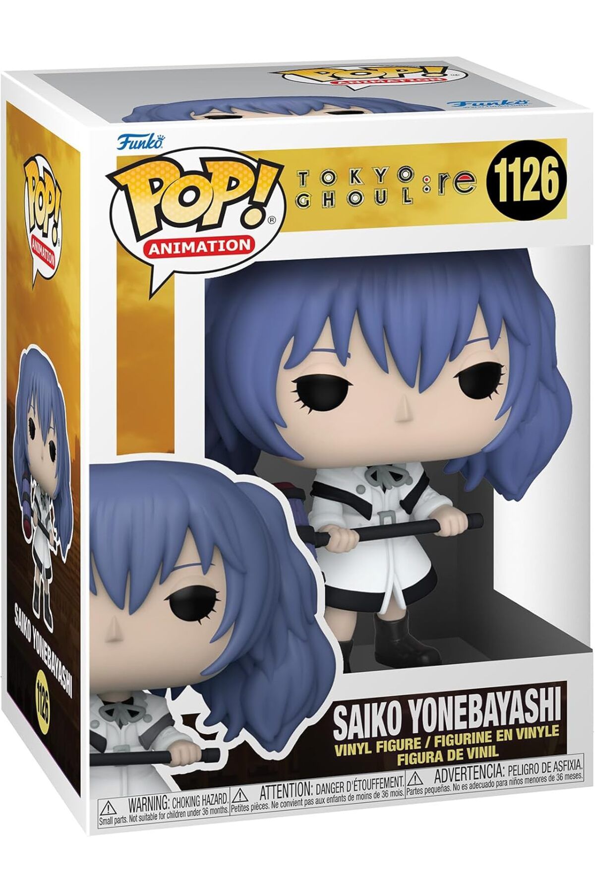 Funko Pop! Tokyo Ghoul: Re Saiko Yonebayashi Vinil Koleksiyon Figürü 9,5 cm