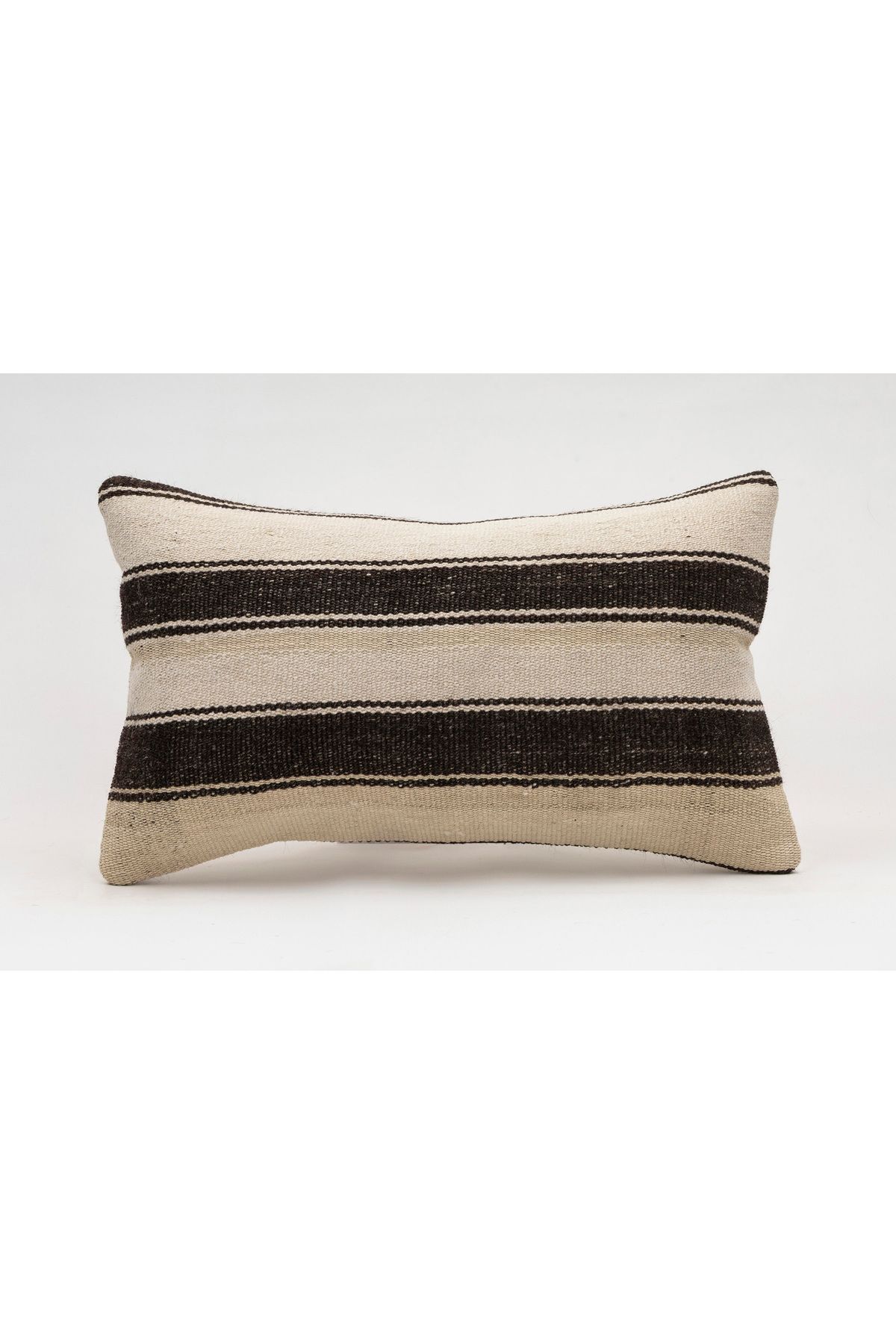 Kilim Whole Sale El Yapımı Kilim'den Yapılmış Vintage Kırlent Kılıfı, Yün, 30x50 Cm