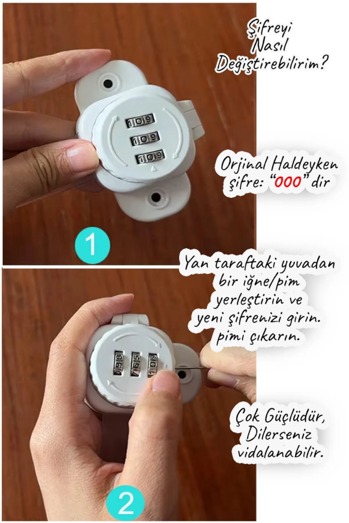 playsafe-Multi-Purpose Flexible Cabinet and Drawer Lock with Transparent Numberer Password 6