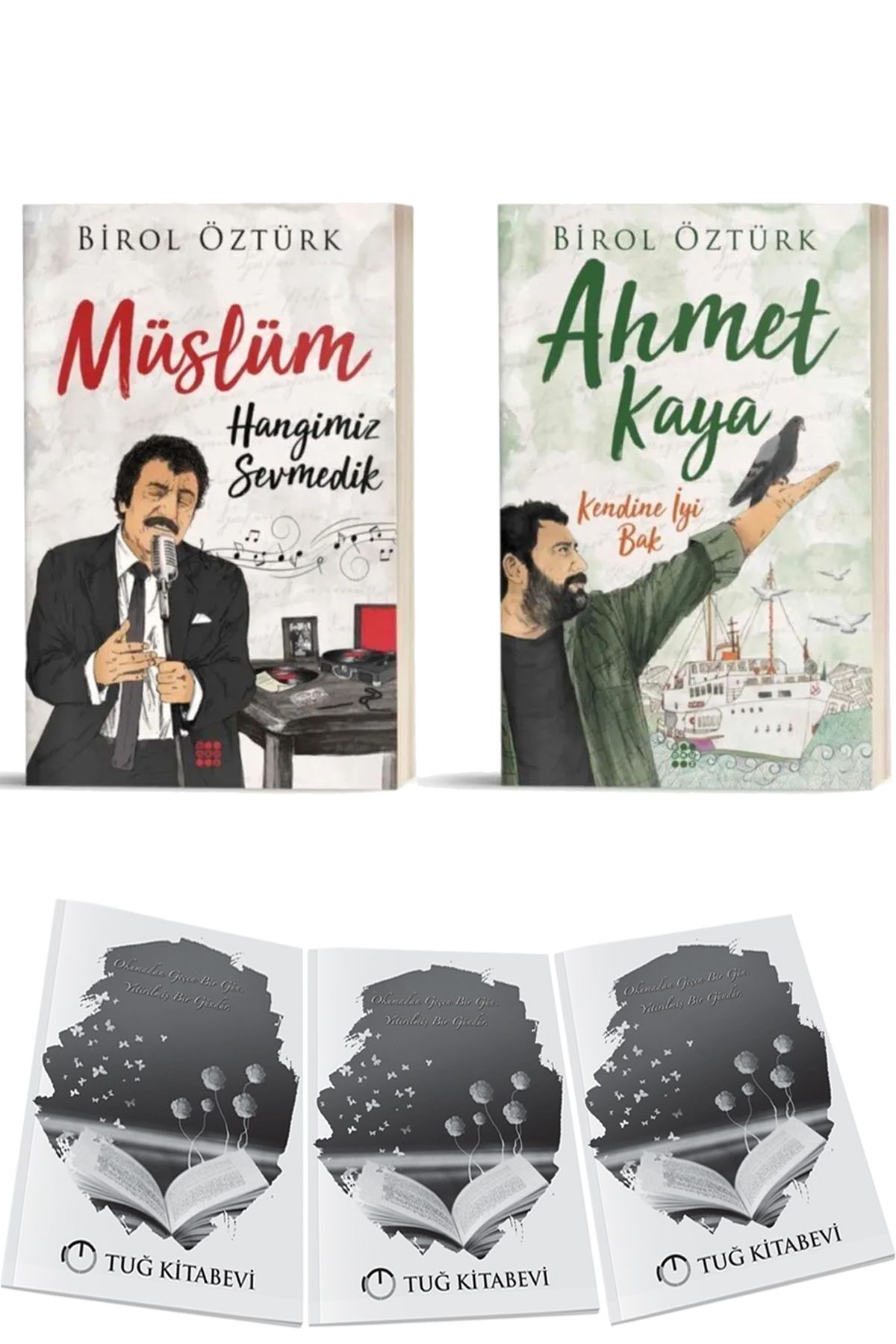 Dokuz Yayınları Müslüm Hangimiz Sevmedik - Ahmet Kaya Kendine İyi Bak 2 Kitap Set + Hediyeli