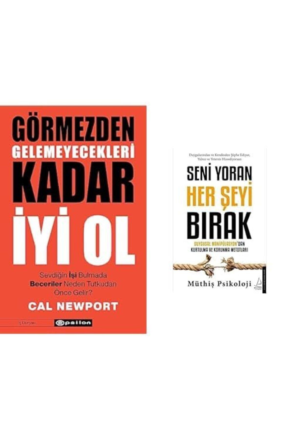 Destek Yayınları GORMEZDEN GELMEYECEKLERI KADAR IYI OL + SENI YORAN HER SEYI BIRAK = 2 SET