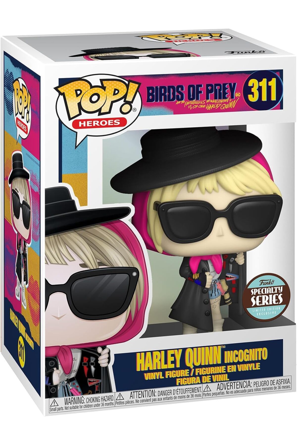 Funko POP! Birds Of Prey Harley Quinn (Incognito) Vinil Koleksiyon Figürü 9,5 cm